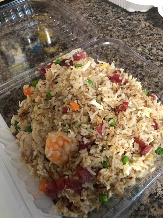 65. Combination Fried Rice - Shrimp, Chicken & Egg / Cơm Chiến Thập Cẩm.
