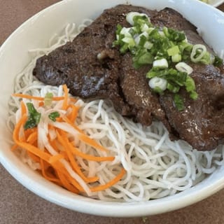 #35 Grilled Beef Over Vermicelli