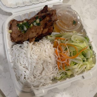 #32 Grilled Pork Over Vermicelli