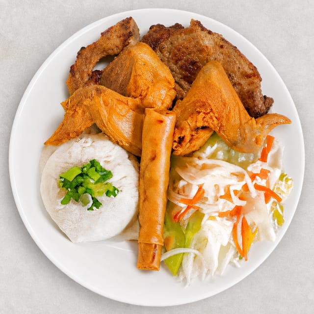 54. Combo Plate.