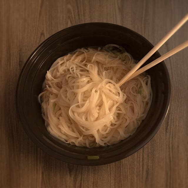 #18 Plain Noodle Soup.
