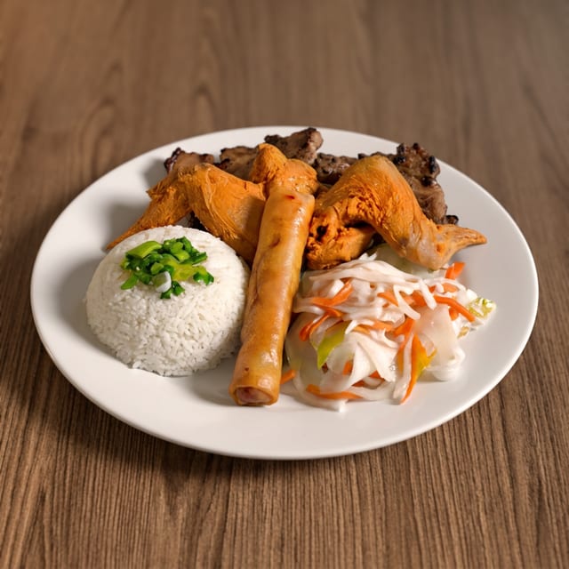 54. Combo Plate.
