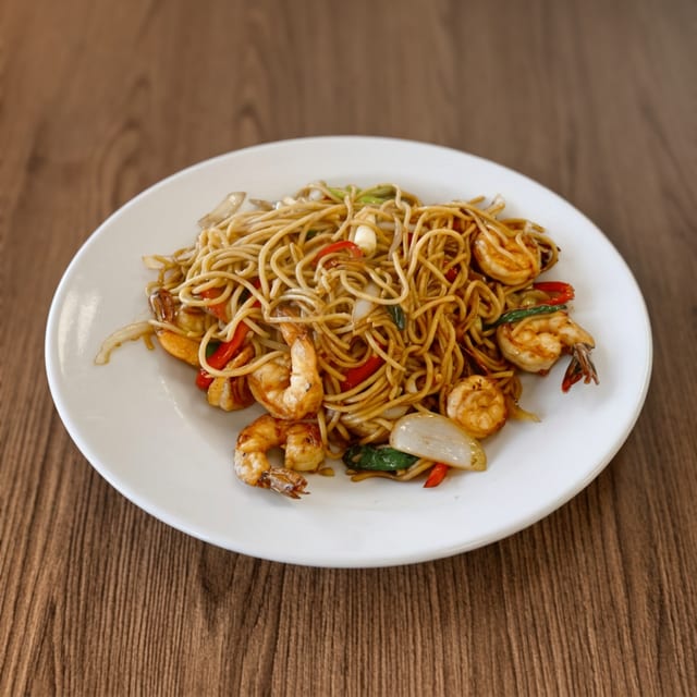 #49 Shrimp & Garlic Noodle.